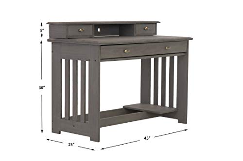 Discovery World Furniture Charcoal Desk Set