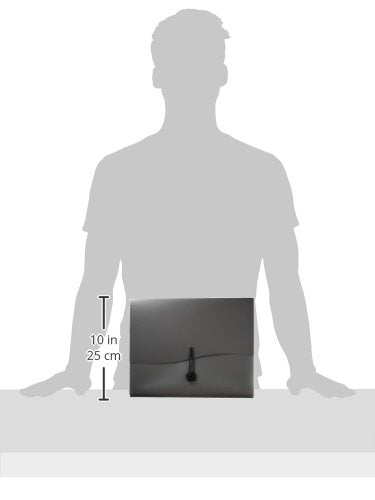 Avery Slide and View Expanding File, Gray, Five Pockets, Letter Size, 1 Folder (73518)