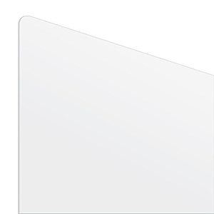 Best-Rite Elemental Magnetic Dry Erase Whiteboard Peel-n-Stick Skin, 4 x 4 Feet, White (208JD-25)