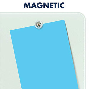 Quartet Easel, Magnetic, Glass Whiteboard, 3' x 2', Adjustable, Portable, Flip Chart Holder, Infinity (ECM32G)
