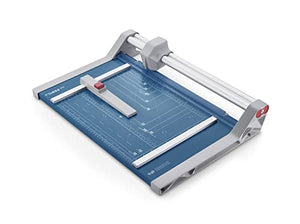 Dahle 550 Professional Rotary Trimmer, 14" Cut Length, 20 Sheet Capacity, Self-Sharpening, Dual Guide Bar, Automatic Clamp, German Engineered Paper Cutter