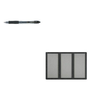 KITPIL31020QRT2367L - Value Kit - Quartet Enclosed Bulletin Board (QRT2367L) and Pilot G2 Gel Ink Pen (PIL31020)