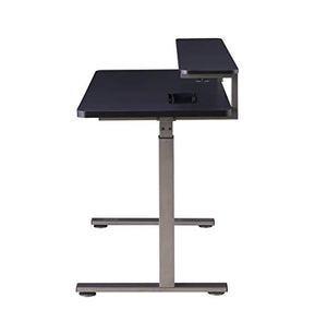 Z-Line Designs ODD0001-848DU Series 1.8 Performance Adjustable Electric Height Working Gaming Desk 48" Grey