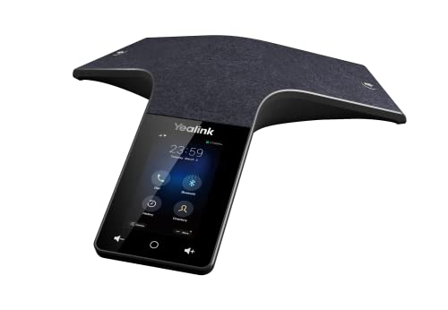 Yealink CP925 IP Conference Station - Corded/Cordless - Wi-Fi - Desktop - Black