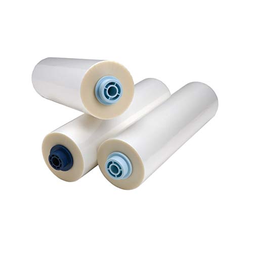 GBC 3748204EZ Pinnacle 27 EZLoad Roll Film, 3 mil, 1-Inch Core, 25-Inch x 250 ft, 2/Box