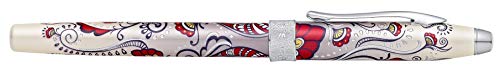 Cross Botanica Red Hummingbird Vine Fountain Pen with Stainless Steel Fine Nib
