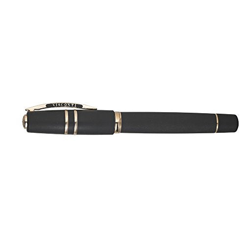 Visconti Homo Sapiens Lava Black Withbronze Fountain Pen Medium