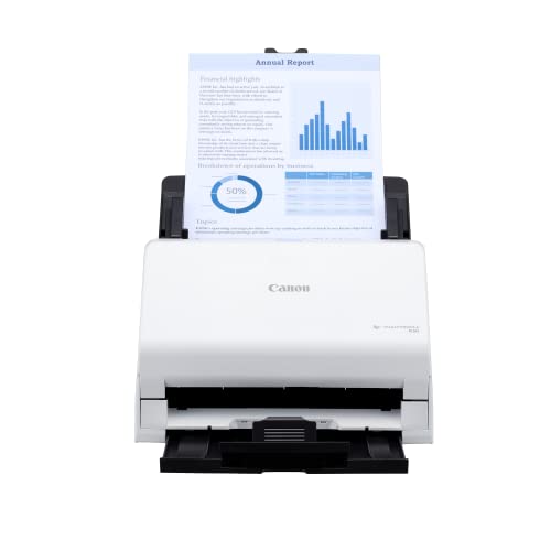 Canon imageFORMULA R30 Office Document Scanner, Auto Document Feeder, Duplex Scanning