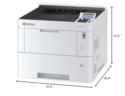 KYOCERA ECOSYS PA4500x Monochrome Laser Printer, 47 ppm, 600 x 600 dpi, 600 Sheet Tray