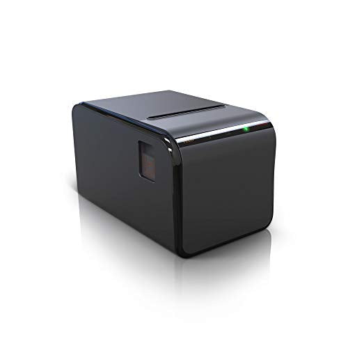 Deteck DT50P Direct Thermal ACE Receipt Printer 58mm Paper Width, Manual Cutter, 150mm/s Printing Speed, USB & Serial Interface (No Ink Required)