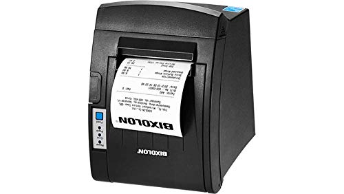 Bixolon SRP-350PLUSIIICOSG Thermal Printer with Power Supply and USB Cable, Serial/USB/Ethernet, Black
