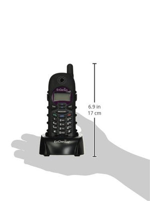 EnGenius DURAFON-SIP-HC 900 Mhz Radio Frequency 1-Handset Landline Telephone Black