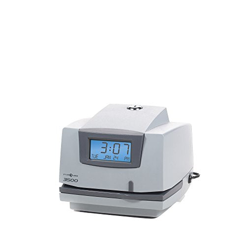 Pyramid 3500 Multi-Purpose Time Clock and Document Stamp - Made in the USA