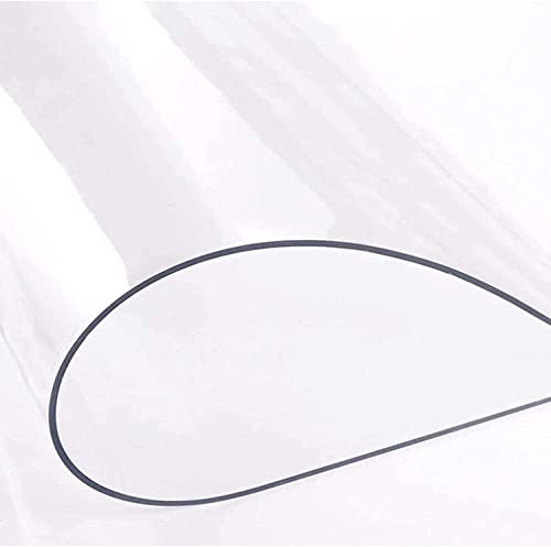 HAIZON Hard-Floor Chair Mat Clear Waterproof Non-Slip Rectangle Floor Protector - Multiple Sizes