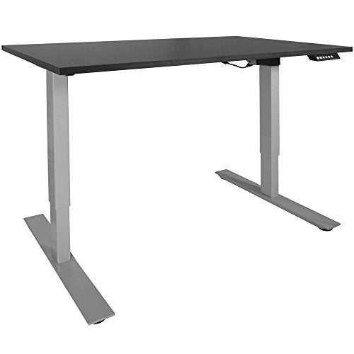 TITAN FITNESS A2 Single Motor Sit/Stand Desk w/Black 30"x48" Top Conversion