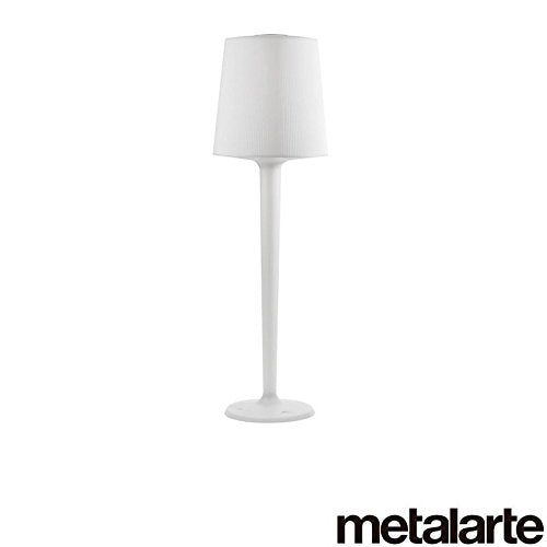 Metalarte Inout 2x42W E27 Floor Lamp Outdoor or Indoor White IP65