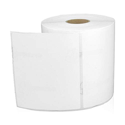 OfficeSmartLabels – 4" x 2.5" Direct Thermal Labels - Compatible with Zebra & Rollo Desktop Label Printers and More – 1” Core, Permanent Adhesive & Perforated [50 Rolls, 31000 Labels]