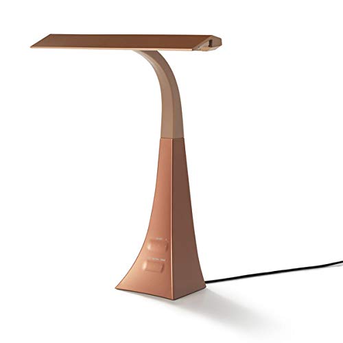 TWINBIRD Toning Function/Power Outlet LED Stand"Swish" (Copper Gold) LE-CD1501SG-G【Japan Domestic Genuine Products】【Ships from Japan】