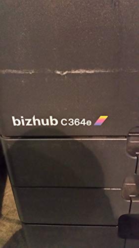 Konica Minolta BizHub C364e Color Laser Multifunction Copier - 36ppm, Tabloid, Copy, Print, Scan, 2 Trays, Cabinet (Certified Refurbished)