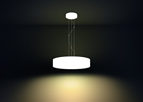 Philips Hue White Ambiance Dimmable LED Smart Suspension Light (Requires Hue Hub, Works with Alex, Apple HomeKit, and Google Assistant)