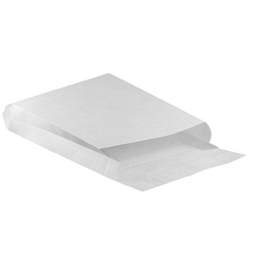 JAM PAPER Tyvek Expandable Open End Catalog Envelopes with Peel & Seal Closure - 12 x 15 x 3 - White - 100/Pack
