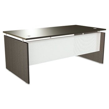 Alera SE216630ES Sedina Series Straight Front Desk Shell, 66w X 30d X 29 1/2h, Espresso