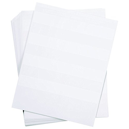 Panduit S100X150YAJ Laser/Inkjet Self-Laminated Label, Polyester, Clear/ White (2,500-Pack)