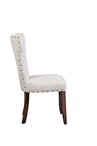 Furniture At Home Selwyn Collection Side Chair, Set of 2, Cream