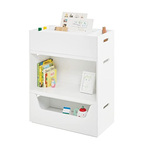 Small Gold Bookshelf with Handle - 32x18.4x66CM