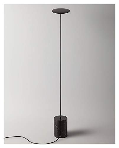 EESHHA Modern LED Marble Floor Lamp 8W (Size: Nero)