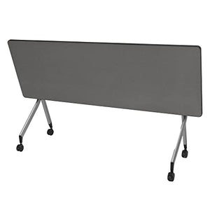 Regency Flip Top Training Seminar Table, 60" x 24", Grey