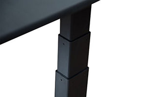 Luxor Furniture 60" Electric Standing Desk - Black Oak