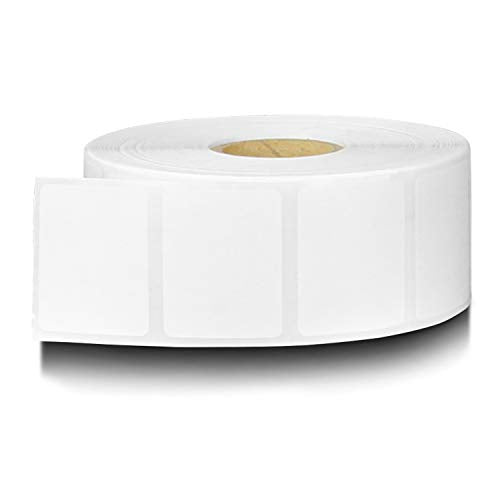 OfficeSmartLabels 1.25" x 1" Direct Thermal Labels Stickers (UPC Barcode, Address, Postage) for Zebra & Rollo Label Printers – 1” Core, Strong Permanent Adhesive [1380/Roll 138000 Labels = 100 Rolls]