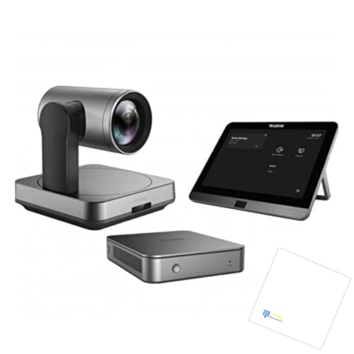 TWAComm.com Yealink Bundle MVC840-C2-000 Teams Room System for Medium to Large Rooms - Zoom, RingCentral, Vonage Compatible - PC, Mac, Cell & Softphone Connectivity - Includes TWAComm Microfiber Cloth