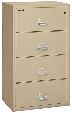 FireKing Fireproof Lateral File Cabinet, 4 Drawers, Made in The USA