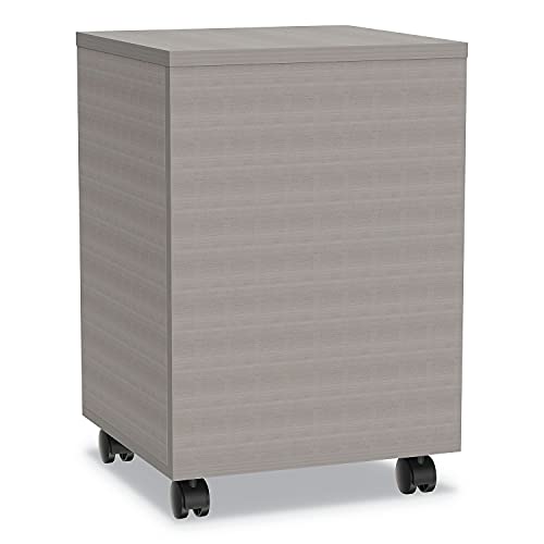Linea Italia Urban Mobile File Pedestal, 2-Drawer Box/File, Ash Legal/A4 - Left/Right