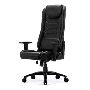 HUIQC High Back Executive Office Chair with Recline and Armrests