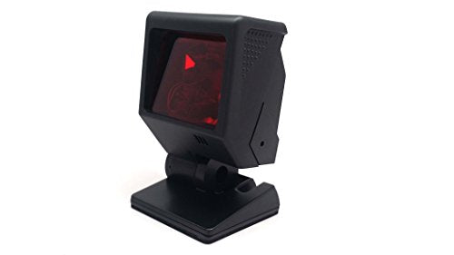 Honeywell QuantumT 3580-C38 Hand-Free Omnidirectional Laser Barcode Scanner with Optional Single-Line Scanning Capabilities, Includes USB Cable