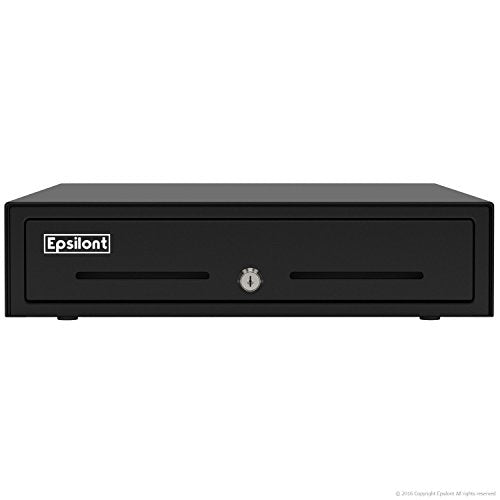 Star Micronics TSP143III USB Receipt Printer and Epsilont 16" by 16" Cash Drawer 5 Bill 8 Coin Compatible with Square