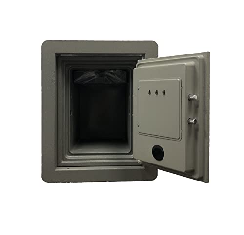 Southeastern Fireproof Wall Safe Dial Combination Lock gray