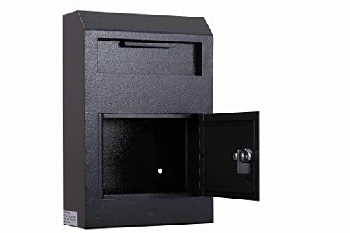 Protex Drop Box Safe (WDS-150),Black