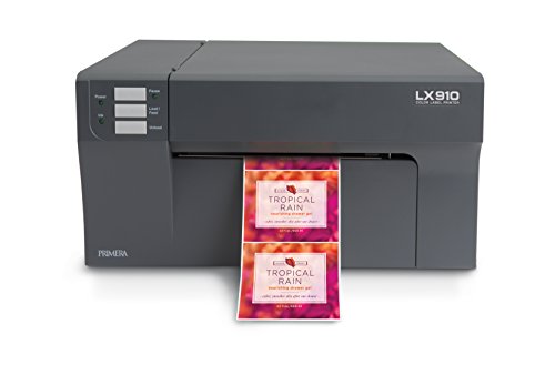 Primera LX910 Color Label Printer 74416 - Print Your Own Short Run Product Labels, Prints up to 8.25" Wide