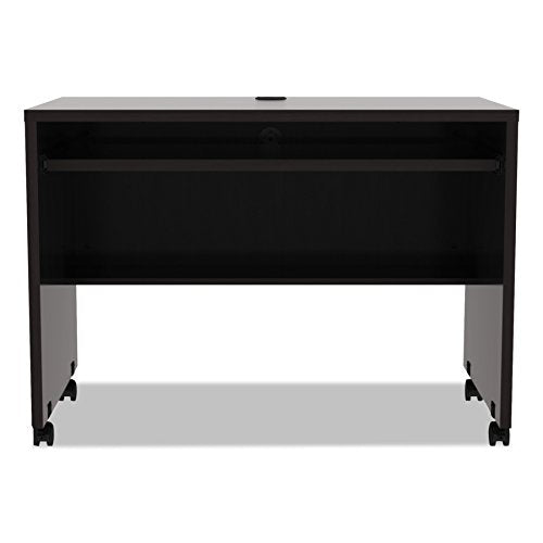 Alera ALE Valencia Series Mobile Workstation Desk, 41 3/8 x 23 5/8x 29 7/8, Espresso