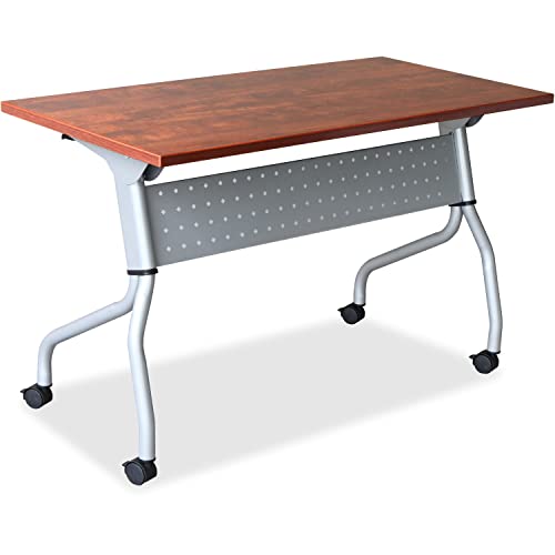 Lorell 60720 Training Table, Cherry 23-3/5" x 60" x 29-1/2