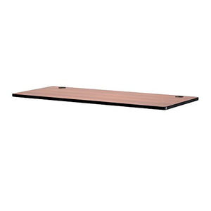 Safco Products 1890CY Electric Height-Adjustable Table Top, 60"W x 24"D (Table Base sold separately), Cherry