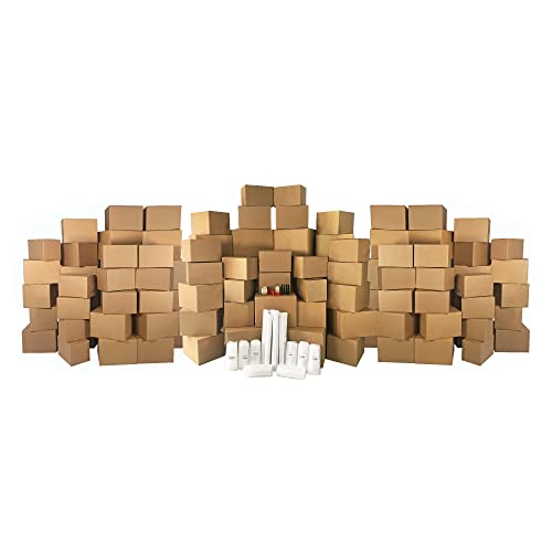 8 Room Basic Moving Kit 124 Boxes & $69 in Packing Supplies.