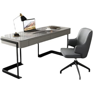 None Rock Slab Desk Home Type Laptop Desk Office Writing Desk
