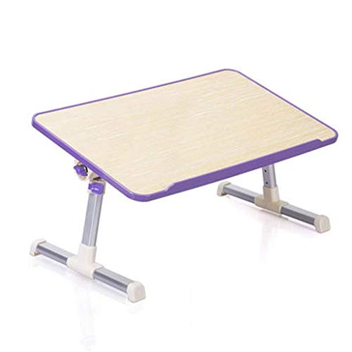 SFFZY Laptop Desk for Bed, Portable Table Tray with Foldable Legs, Height Adjustable Notebook Computer Stand