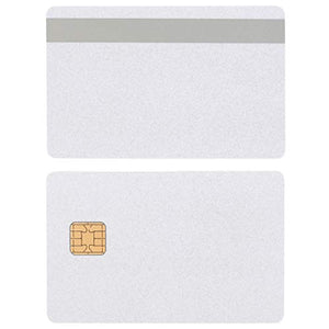 J2A040 Java JCOP Chip Cards Pearl w/HiCo Silver 2 Track Mag Stripe JCOP21-36K - 400 Pack