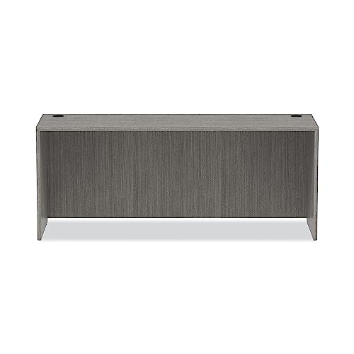 Alera Valencia Series Credenza Shell, 70.88w x 23.63d x 29.5h, Gray by Alera